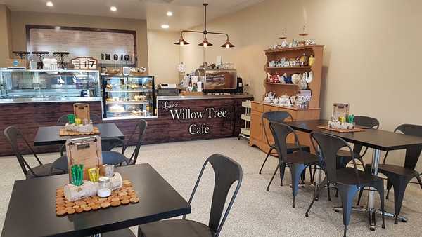 Lisa’s Willow Tree Cafe offers a warm and welcoming atmosphere with an intriguing collection of teapots and trinkets (source: Lisa’s Willow Tree Cafe facebook page) Morayfield Cafe Photo: Lisa’s Willow Tree Cafe