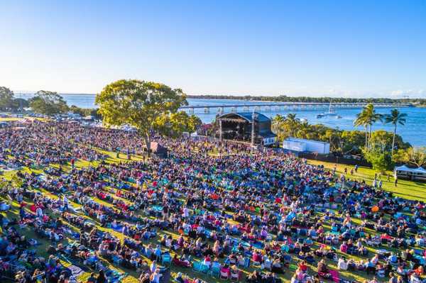 Sandstone Point Hotel offers a stunning venue for concerts and events. Image courtesy of Sandstone Point Hotel. Sandstone Point Hotel
